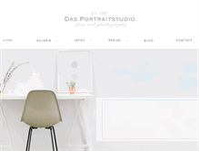 Tablet Screenshot of das-portraitstudio.de